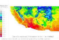 SW US Normals to date