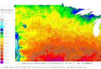 N. Central US Normals to date