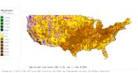 SW US deviations from normal to date