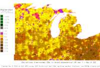 GL US deviations from normal to date