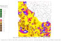 Idaho deviations from normal to date