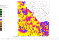 Idaho deviations from normal to date