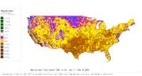 W US deviations from normal to date