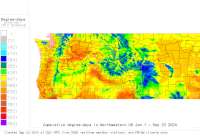 daily NW USA DD maps - this year to date