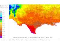 S. Central US this year to date